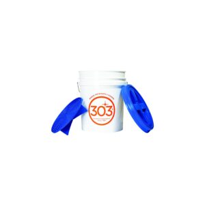 303 BUCKET W LID AND GRIT GRD