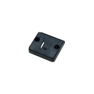 BLACK PLASTIC MICROPHONE CLIP