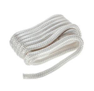 DBL BRD DOCK LINE-WHT-5/8"X25'
