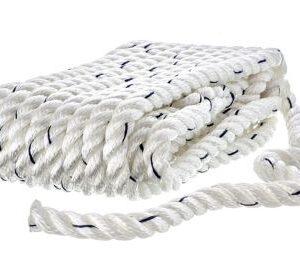 DOCK LINE W/TRACER-1/2" X 25'
