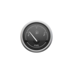 GAUGE FUEL LVL BLK/SS BEZEL