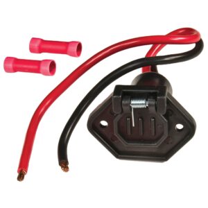 12 Volt, 2 Wire Male Boat Side Trolling Motor Plug