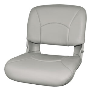 All-Weather High-Back Folding Seats - Gray