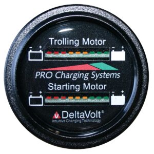 Battery Fuel Gauge - Onboard Marine (1 x 12v Trolling Battery)