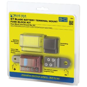 Battery Terminal Mount Fuse Block Kit