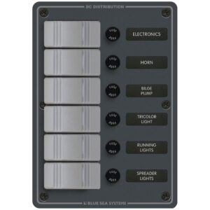 Contura Switch Water Resistant Fuse Panel (6 Positions)