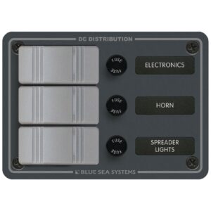 Contura Switch Water Resistant Fuse Panel (3 Positions)