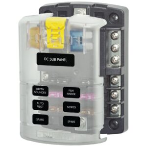 ST-Blade Common Source Fuse Block (6 Circuits with Negative Bus)