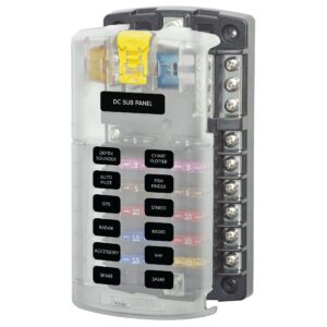 ST-Blade Common Source Fuse Block (12 Circuits with Negative Bus)