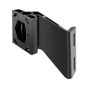 Raptor Jack Plate Adapter Bracket - Port (Setback 2", Rise 4”, Black)