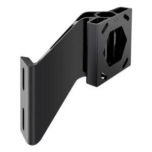 Raptor Jack Plate Adapter Bracket - Starboard (Setback 2", Rise 6”, Black)