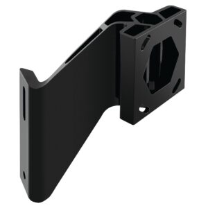 Raptor Jack Plate Adapter Bracket - Port (Setback 2", Rise 6”, Black)