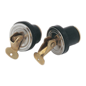 Brass Baitwell/Bailer Drain Plugs (1/2", Sold Per Pair)