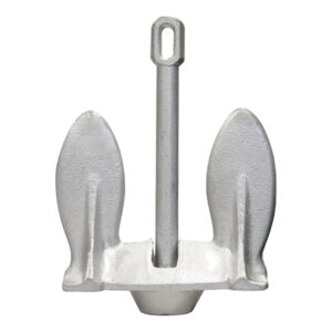 Aluminum Powder Painted Navy Anchor (15 lb., Boat Size: 15' to 17')