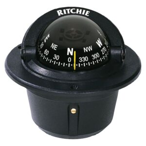 Explorer™ Flush Mount Compass (Traditional Black)