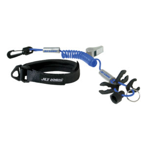 Ultimate Lanyard™ PWC Safety Lanyard (Blue/Silver)