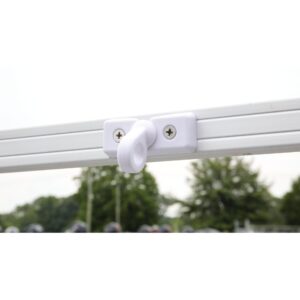 2 Piece Keyed Fender Holder (White)