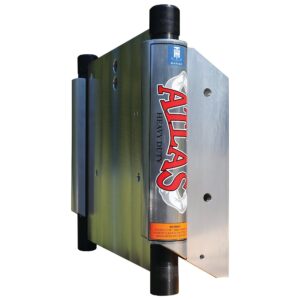 Atlas® Heavy Duty Hydraulic Jack Plates - Polished Aluminum (Setback: 10”)