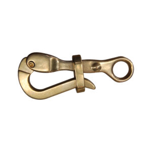 Pelican Release Hook (Cast Bronze, 4” L)