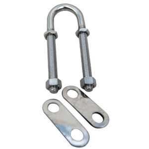 Stainless Steel Bow Eyes (3/8” D, 3” Shaft)