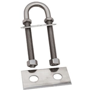 Stainless Steel Stern Eyes (3/8” D, 3” Shaft)