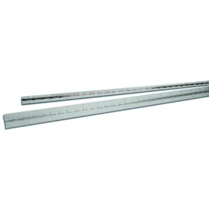 Aluminum Mill Finish Continuous “Piano” Hinge (2” x 6’)